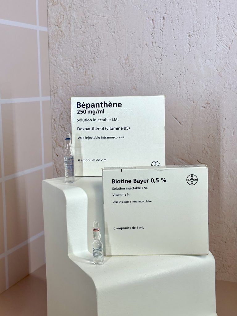 آمپول بیوتین بپانتین بایر Biotin Bepanthene Bayer